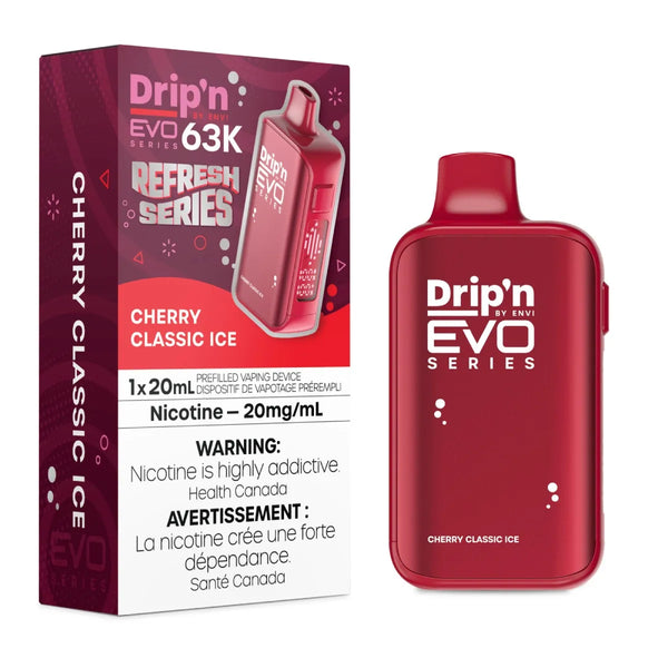 (S) Cherry Classic Ice Drip'n EVO 63k 20mg/20ml