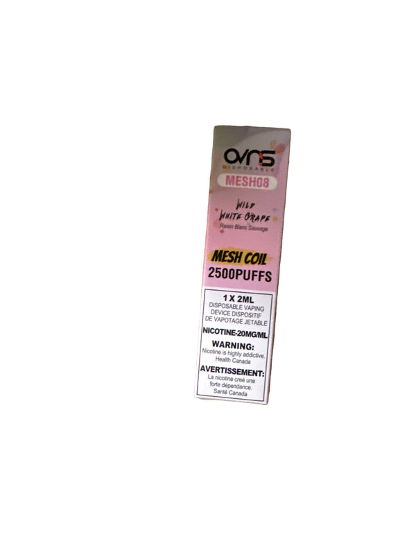 Wild White Grape OVNS 2500kO 20mg 1 x 2ml