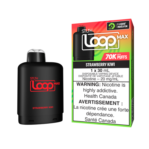 [S] Strawberry Kiwi STLTH Loop Max POD 70K 20mg 30ml