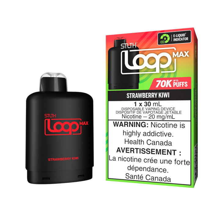 [S] Strawberry Kiwi STLTH Loop Max POD 70K 20mg 30ml