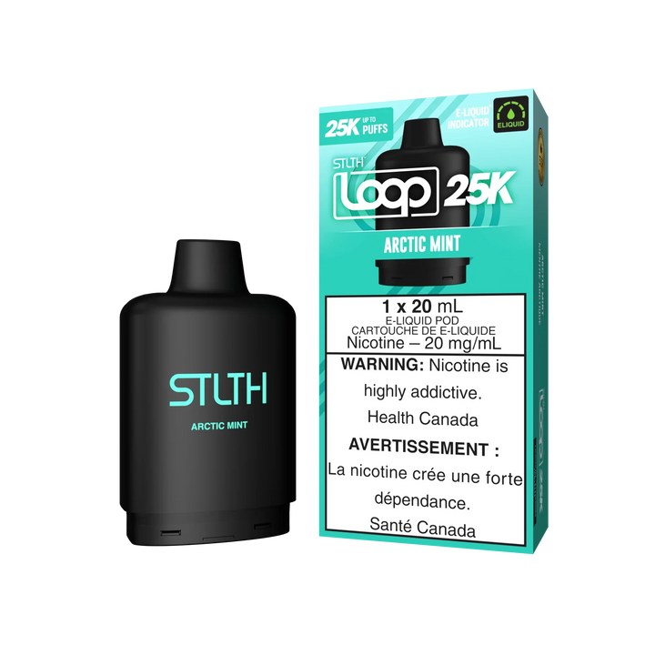 [S] Arctic Mint STLTH Loop 25k 20mg 20ml
