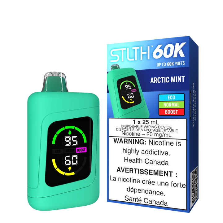 [S] Arctic Mint STLTH 60K 20mg 25ml