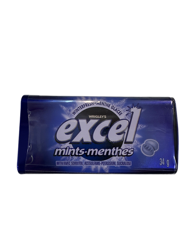 W rigley E xcel w inter f resh 3 4g