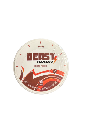 Mocha Energy pouches 100mg BEAST