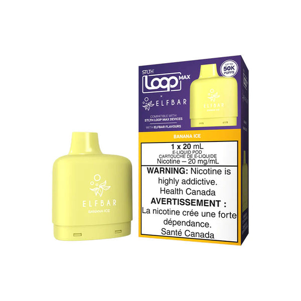 [O] Banana Ice STLTH Loop Max X  Elfbar POD 50KO 20mg/ml