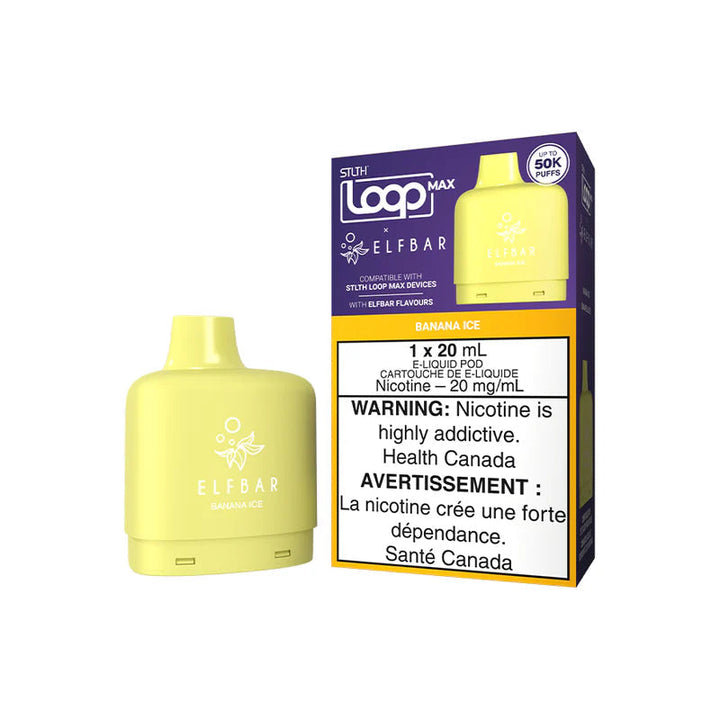 [O] Banana Ice STLTH Loop Max X  Elfbar POD 50KO 20mg/ml
