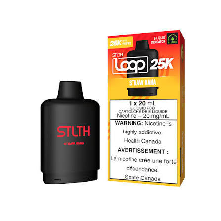 [O] Strawnana STLTH Loop 25kO 20mg 20ml sale