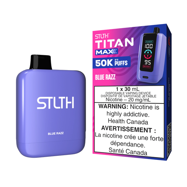 Blue Razz STLTH Titan 50K 20mg 30ml