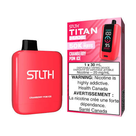 Cranberry Prom Ice STLTH Titan 50K 20mg 30ml