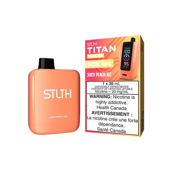 Juicy Peach Ice STLTH Titan 50K 20mg 30ml