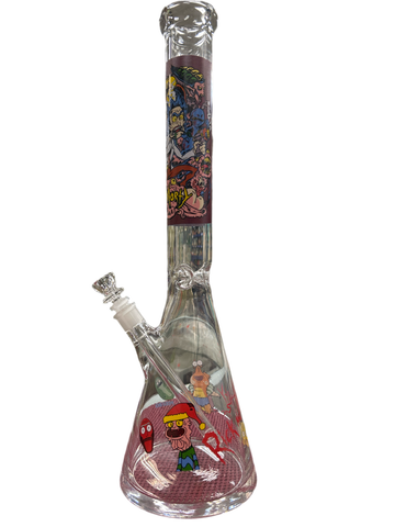 0507 20 Inch 7mm Rick and Morty Decal Beaker