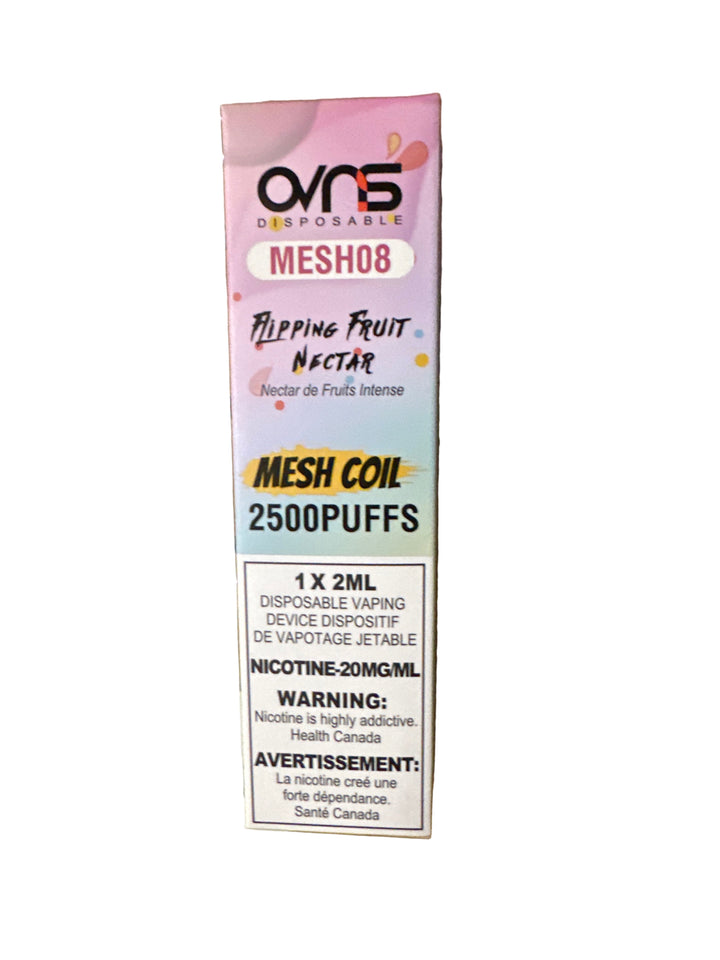 F lipping f ruit n ectar O VNS 2 500kO 2 0mg 1 x2ml