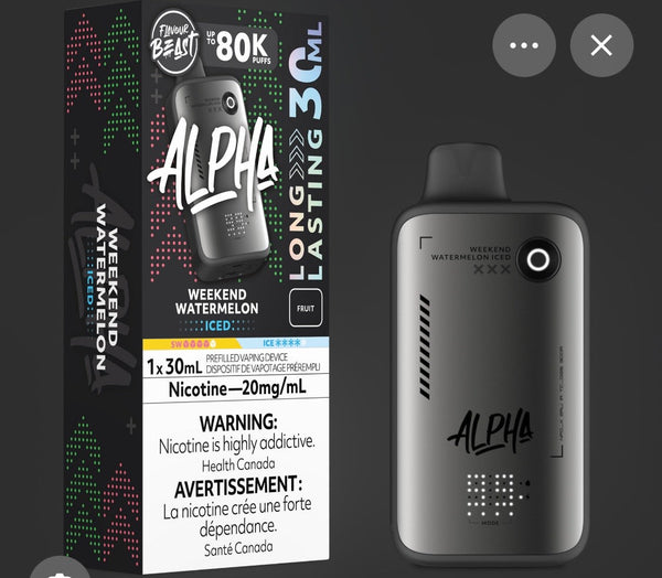 Weekend Watermelon Flavour Beast Alpha 80K 20mg 30ml