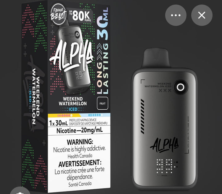 Weekend Watermelon Flavour Beast Alpha 80K 20mg 30ml