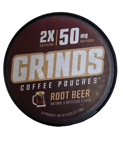 Root bear Coffee pouches 2x 50mg GRINDS