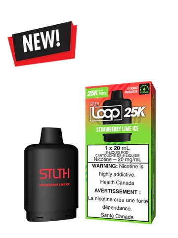 [O] Strawberry Lime Ice STLTH Loop 25K 20mg 20ml