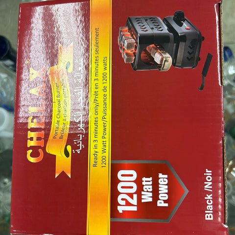 001 Chelax Portable Charcoal Burnet