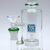 1921| TP-GP-Gp1921 | 10 inch Infyniti  Water Pipe with Barel Perk, Stemless, Bent Neck