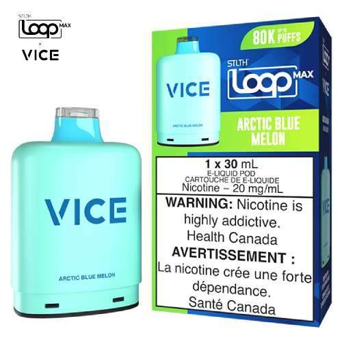 [O] Arctic Blue Melon STLTH Loop Max X Vice POD 80K 20mg 30ml