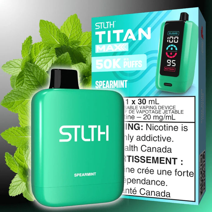Spearmint STLTH Titan 50K 20mg 30ml Sale