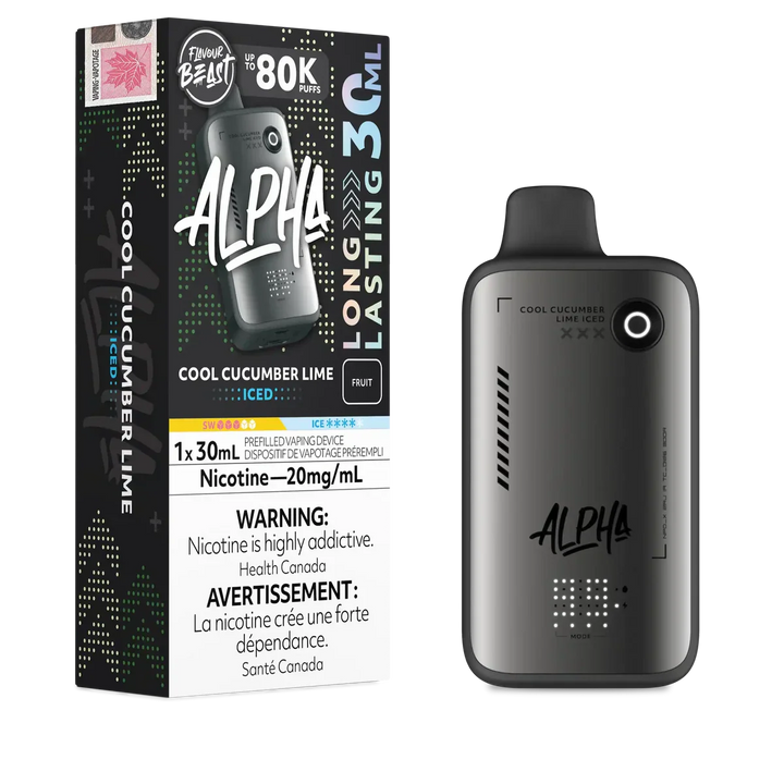 Cool Cucumber Lime Iced Flavour Beast Alpha 80K 20mg 30ml