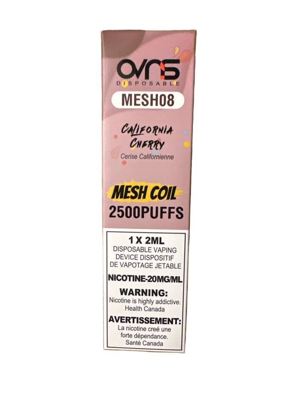 California Cherry OVNS 2500kO 20mg 1 x 2ml