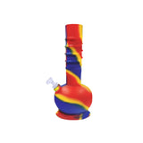 1772| 12" Silicone Water Pipe with Bubble Base