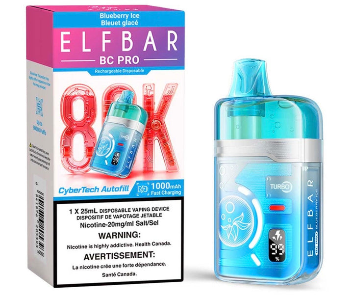 Blueberry Ice Elfbar 80K BC Pro Edition 20mg 1 x 25ml