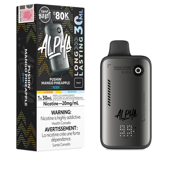 Pushin Mango Pineapple Iced Flavour Beast Alpha 80K 20mg 30ml