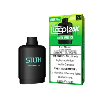 [S] Green Apple Ice STLTH Loop 25k 20mg 20ml