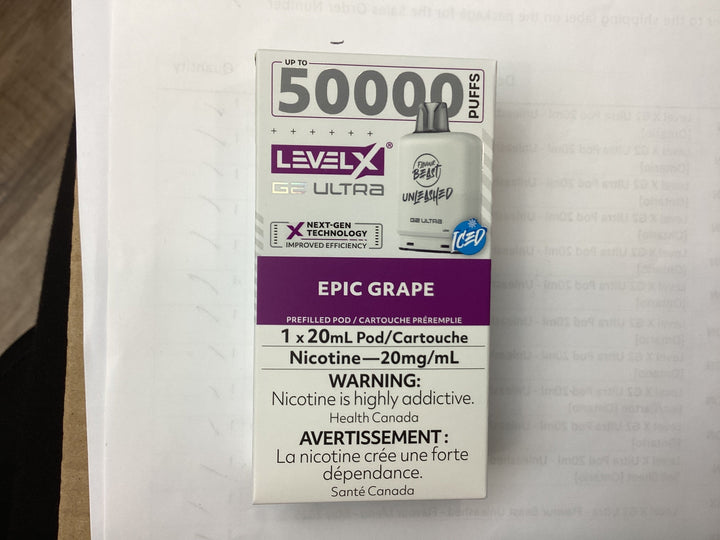 [O] Epic Grape LevelX 50KO (Without Battery) sale 5