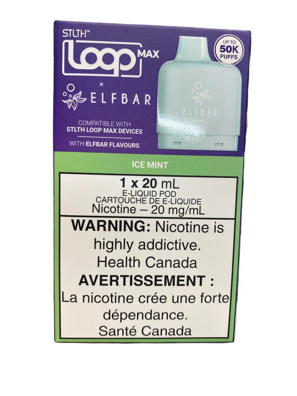 [O] Ice Mint STLTH Loop Max X Elfbar POD 50KO 20mg/ml sale