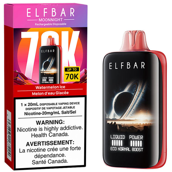 [S] Watermelon Ice Elfbar 70K MoonNight Edition 20mg/ml