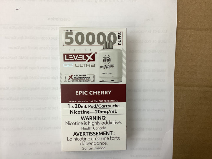 [O] Epic Cherry LevelX 50KO (Without Battery) sale 6