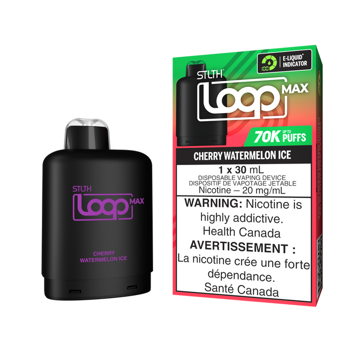 [O] Cherry Watermelon Ice STLTH Loop Max POD 70KO 20mg 30ml
