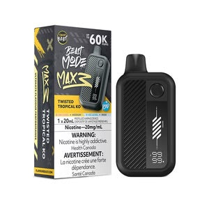 Twisted Tropical KO Flavour Beast Mode Max 3 Disposable 60K 20mg 20ml