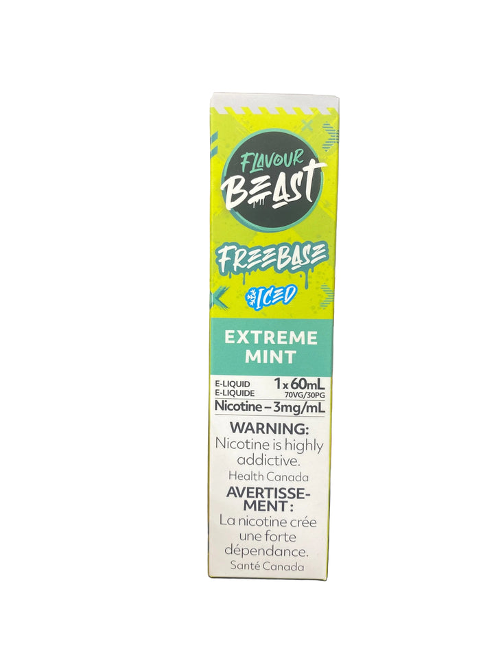 Extreme Mint 3mg/60ml freebase Flavour Beast