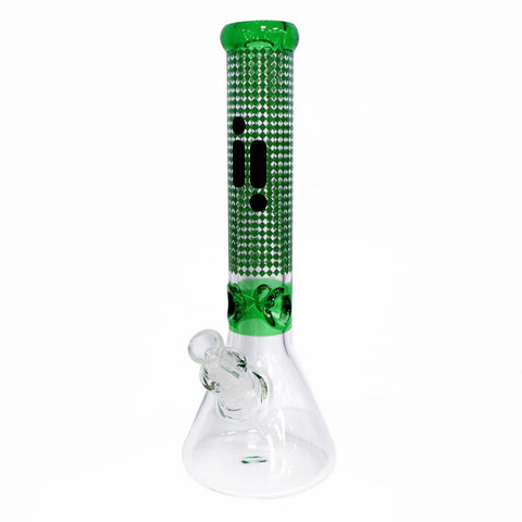 1595 | TP-GP-GP1595 14" INFYNITI Frosted print beaker 7mm