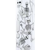1671|TP-GP-GP1671AST| 14" Infyniti Brand Water Pipe Glow in the Dark Skeleton Design