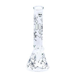 1671|TP-GP-GP1671AST| 14" Infyniti Brand Water Pipe Glow in the Dark Skeleton Design