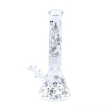 1671|TP-GP-GP1671AST| 14" Infyniti Brand Water Pipe Glow in the Dark Skeleton Design
