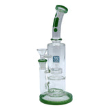 1921| TP-GP-Gp1921 | 10 inch Infyniti  Water Pipe with Barel Perk, Stemless, Bent Neck