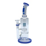 1921| TP-GP-Gp1921 | 10 inch Infyniti  Water Pipe with Barel Perk, Stemless, Bent Neck