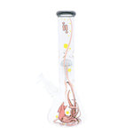 20177 | GP 2017 14" Untamed Collection, Pink Squid 12 Arm Perk, Ice Catcher Waterpipe