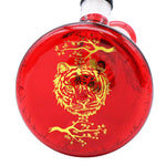 1880 | GP 2019 14" UNTAMED COLLECTION, TIGER 12 ARM TREE PERK, ICE CATCHER WATERPIPE