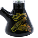 20222 | GP 2022 14" UNTAMED COLLECTION, GOLD SNAKE 12 ARM PERK, ICE CATCHER WATERPIPE