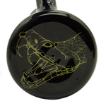 20222 | GP 2022 14" UNTAMED COLLECTION, GOLD SNAKE 12 ARM PERK, ICE CATCHER WATERPIPE