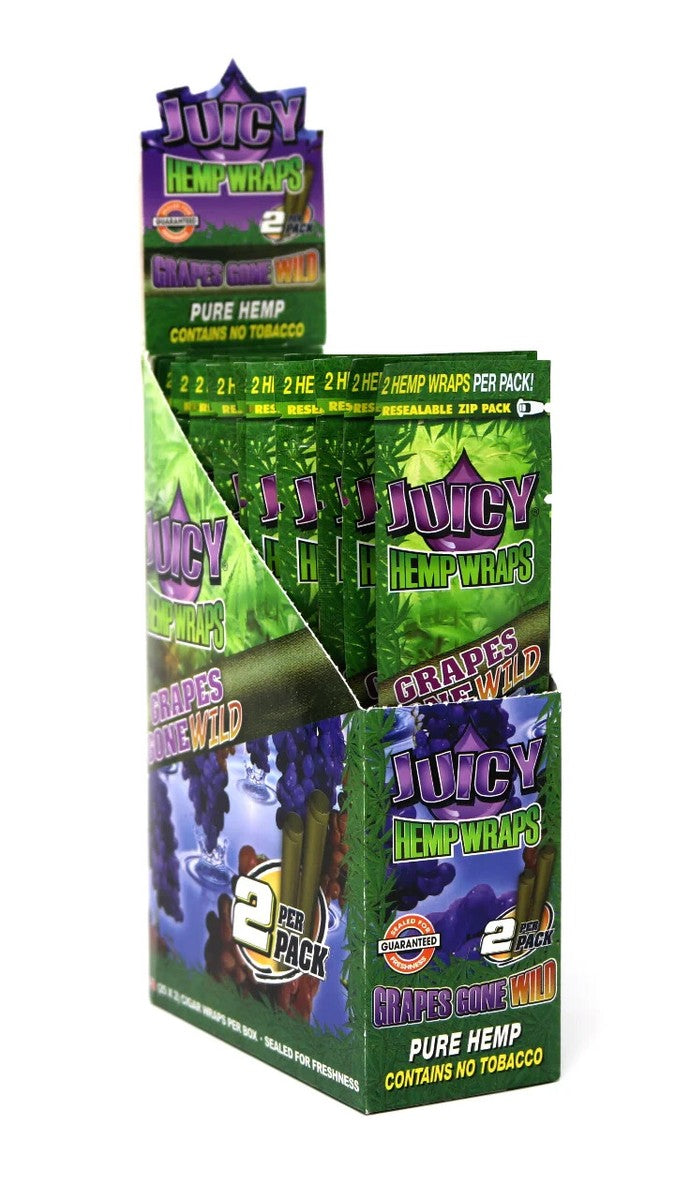 Juicy Jay Hemp Wraps grapes gone wild