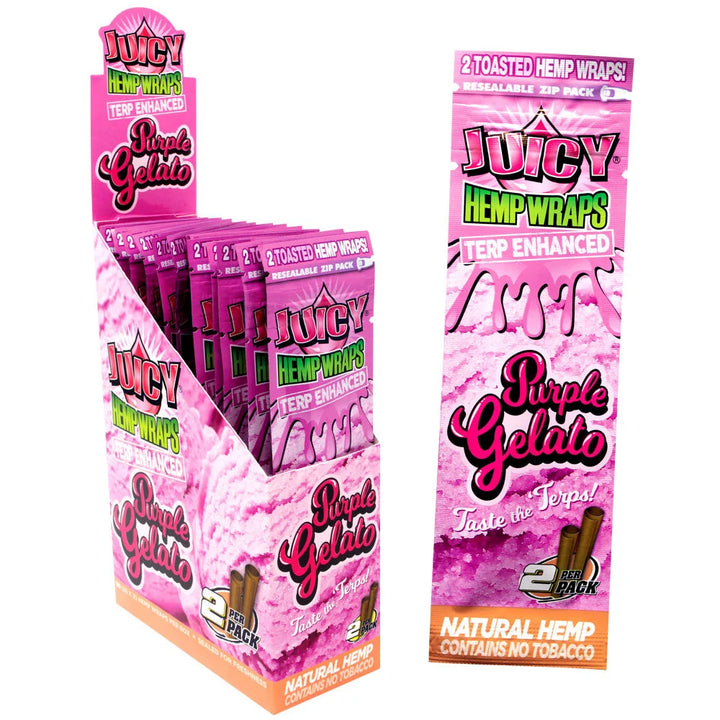 Juicy Jay Hemp Wraps Purple Gelato
