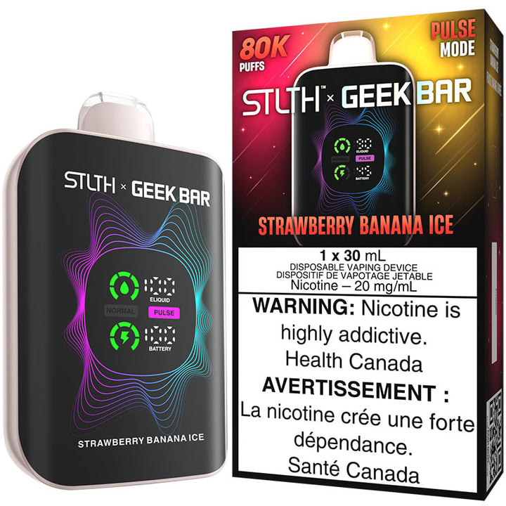 [O] Strawberry Banana Ice STLTHXGeekbar 80kO 20mg 30ml